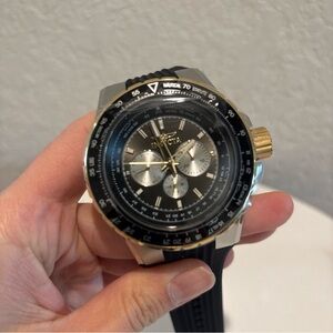 Invicta Aviator Skyshock Men's Watch - 50mm,
Black